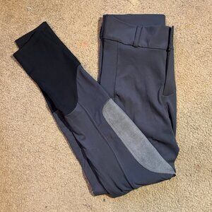 Front Zip Equestrian Riding Tights